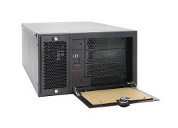 Micro-100B mini server chassis - wallmount-capable /...