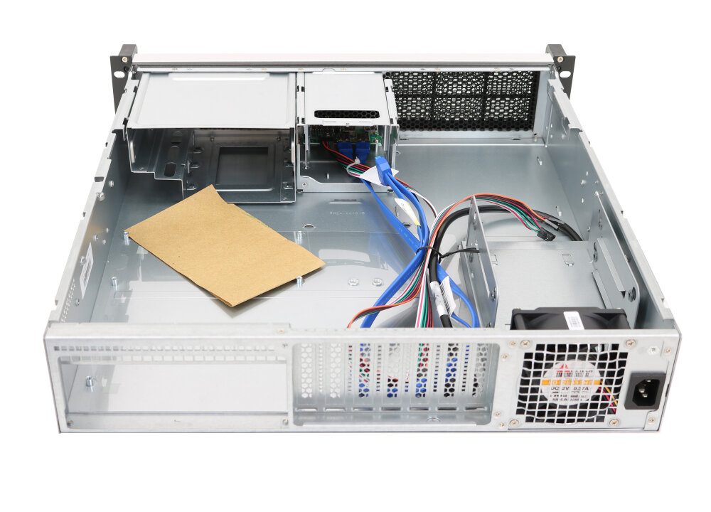 19-inch ATX rack-mount 2U server case - Chenbro RM24100-L2 - with fro