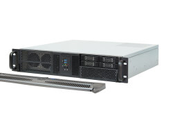 19-inch 2U server-system Dingo S9i-C262 R - Core i5 i7 i9 XEON, redundant PSU, 43cm short