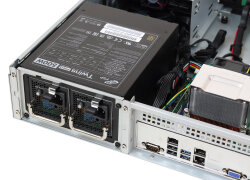 19-inch 2U server-system Dingo S9i-C262 R - Core i5 i7 i9 XEON, redundant PSU, 43cm short